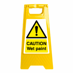 Caution Wet paint sign - Ref: w178