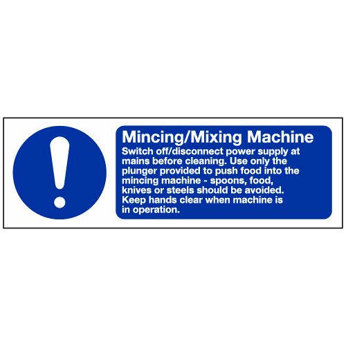 hc4a-med – Safety Sign Warehouse Mincing and mixing machine hc4