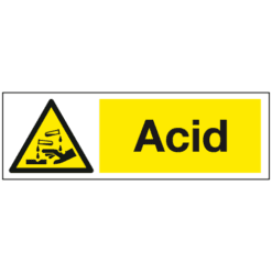 Acid sign - Ref: ws30