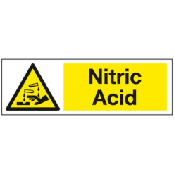 Nitric acid sign - Ref: ws32