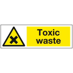 Toxic waste sign - Ref: ws37