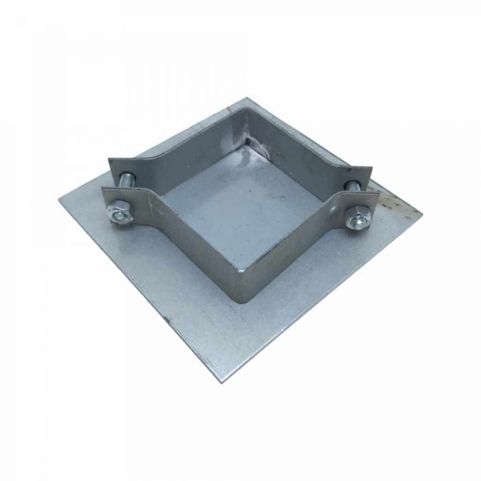 Square Sign Post Baseplate – Safety Sign Warehouse