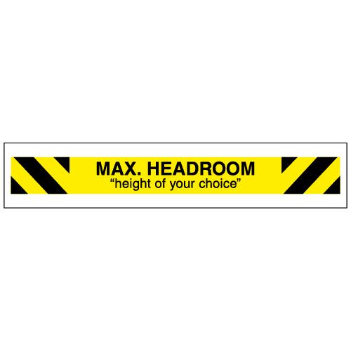 HR2-REFLECTIVE-med – Safety Sign Warehouse Customisable Max Headroom Sign
