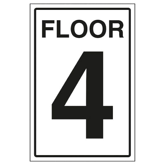 floor 4 – Safety Sign Warehouse