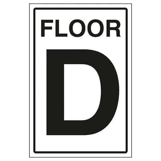floor D – Safety Sign Warehouse