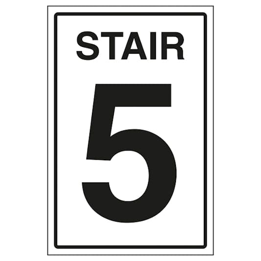 stair 5 – Safety Sign Warehouse