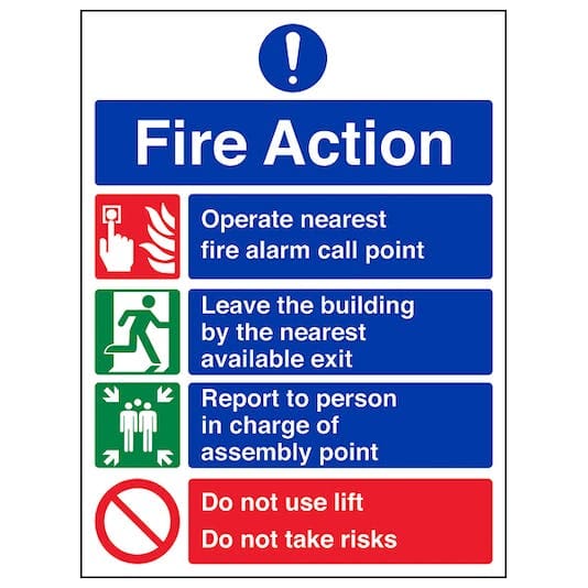4p fan lifts risks – Safety Sign Warehouse