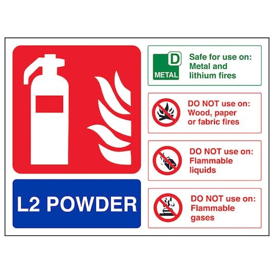 L2 powder landscape – Safety Sign Warehouse