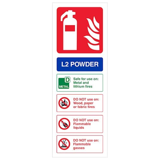 L2 powder – Safety Sign Warehouse