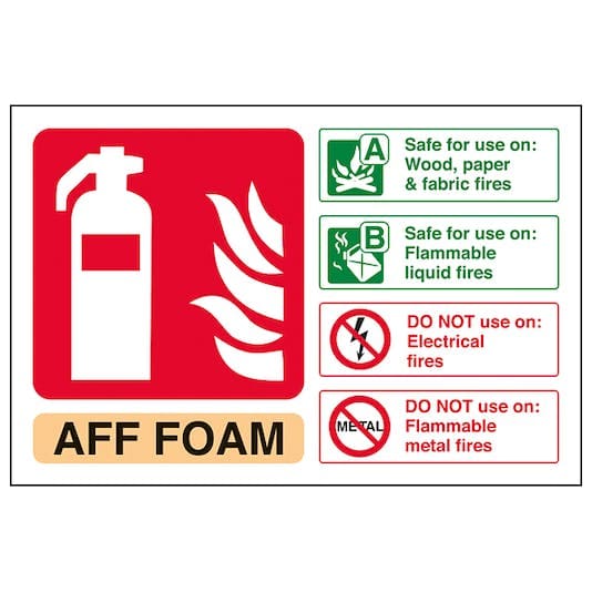 aff foam landscape – Safety Sign Warehouse
