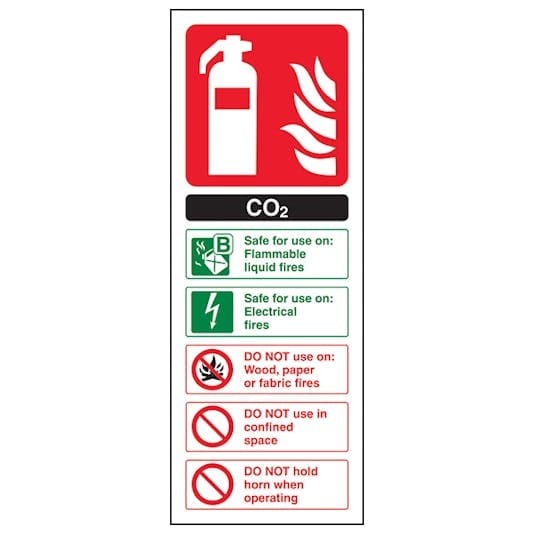 co2 extinguisher – Safety Sign Warehouse