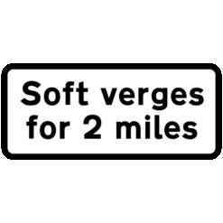 Soft verges suppl. Diag 556.2