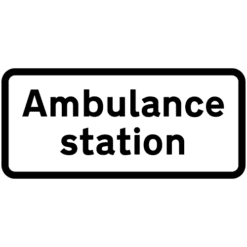Ambulance station. Diag 563v1
