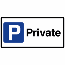 Private sign - Ref: cp71