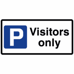 Visitors Only sign - Ref: cp81