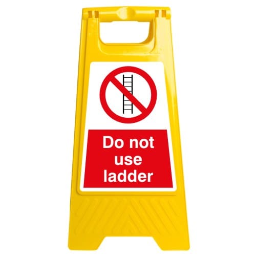 Do_Not_Use_Ladder_YELLOW – Safety Sign Warehouse
