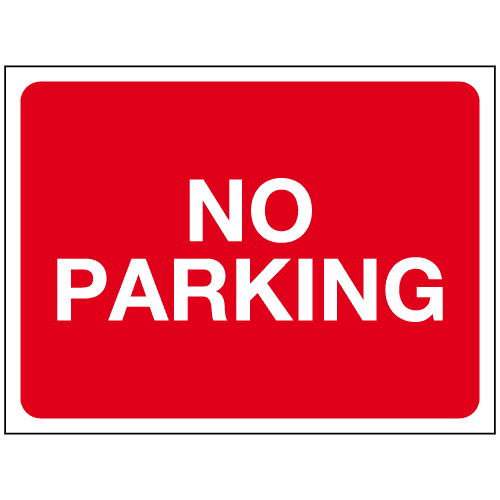 cp18 – Safety Sign Warehouse No Parking sign cp18
