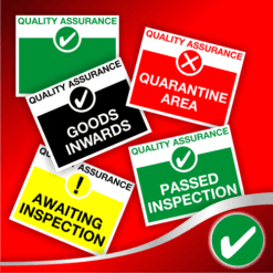 Quality Control Signs