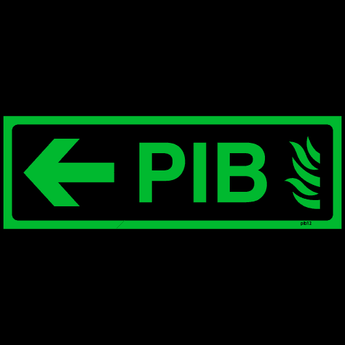 pib12-3-med – Safety Sign Warehouse