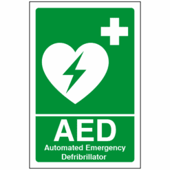 AED Sign - Ref: def1
