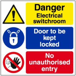 Electrical switchroom sign - Ref: mp63