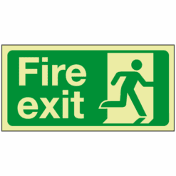 GITD Fire Exit Signs