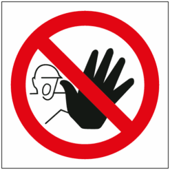 No admittance symbol sign - Ref: ps239
