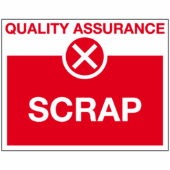 Scrap sign - Quality control sign - Ref: qs2