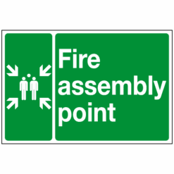 Fire assembly point sign - Ref: sc470