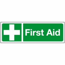First aid safety sign - Ref: sc486