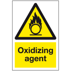 Oxidizing agent sign - Ref: wm11