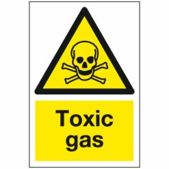 Toxic gas sign - Ref: wm23