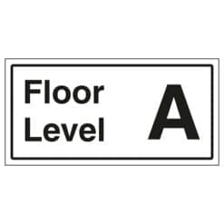 Ground Floor A sign- Ref: st39