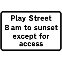 All Vehicles Prohibited. Diag 618