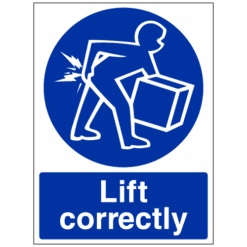 Lift correctly sign - Ref: m145