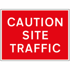 Caution Site Traffic sign - Ref: tc23