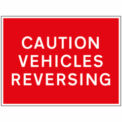 Caution Vehicles Reversing sign - Ref: tc55