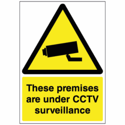 These premises are under CCTV surveillance sign - Ref: se2
